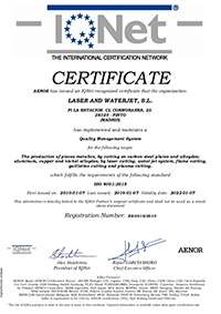 Certificado IQNET